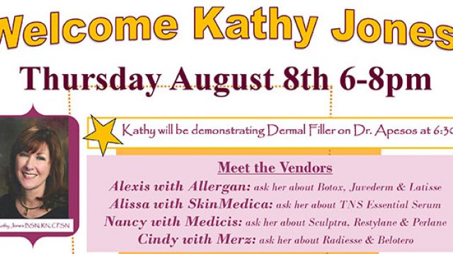 Welcome Kathy Jones to the Plastic Surgery Pavilion