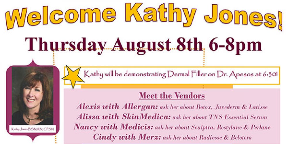 Welcome Kathy Jones to the Plastic Surgery Pavilion